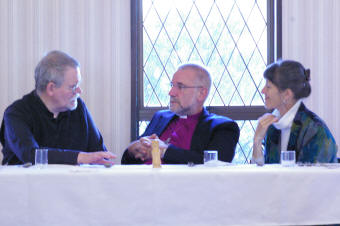 Our Vicar with The Bishop and Mrs Wright